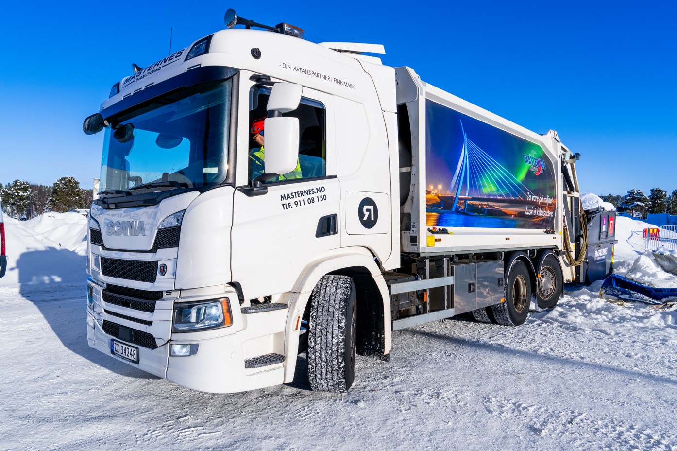 Renovasjonsbil Masternes Gjenvinning